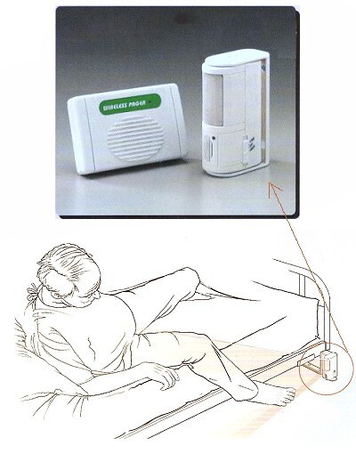 wireless infrared pager alarm