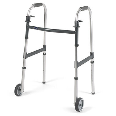 Dual Trigger Paddle Walker with Wheels