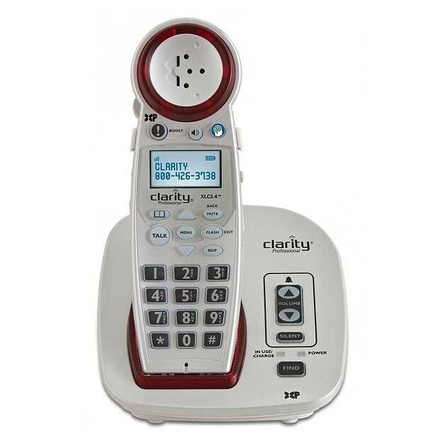 Clarity Professional XLC34 Amplified 50dB Cordless Telephone with ClarityLogic