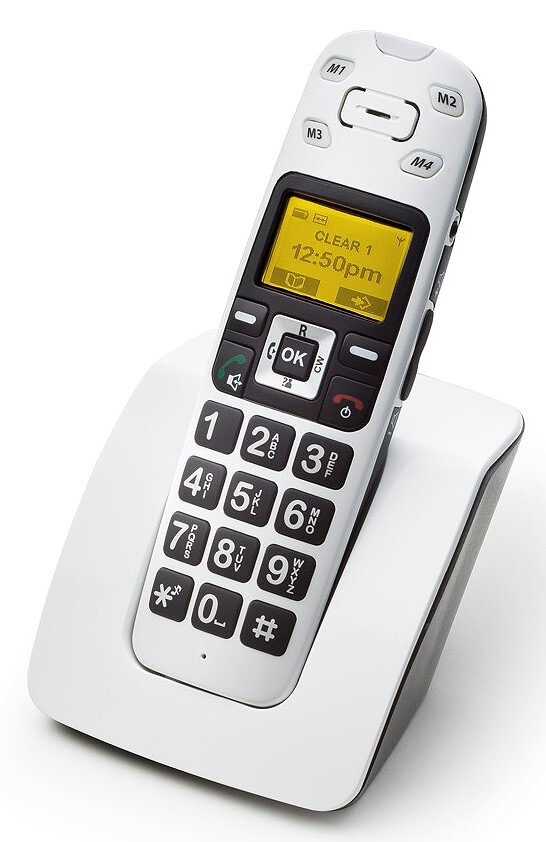 Clearsounds® A400 Amplified Talking Cordless Phone