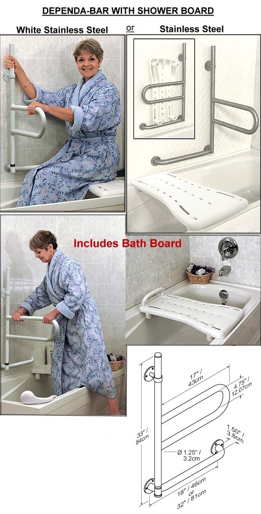 dependabar with shower board