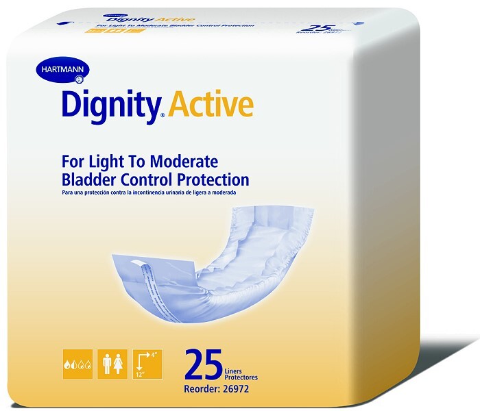 dignity free and active bladder control pads