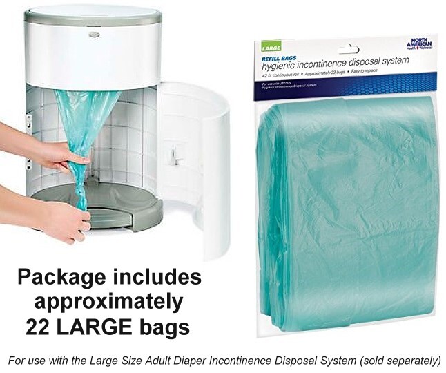Replacement NAH Disposal System Bags - LARGE