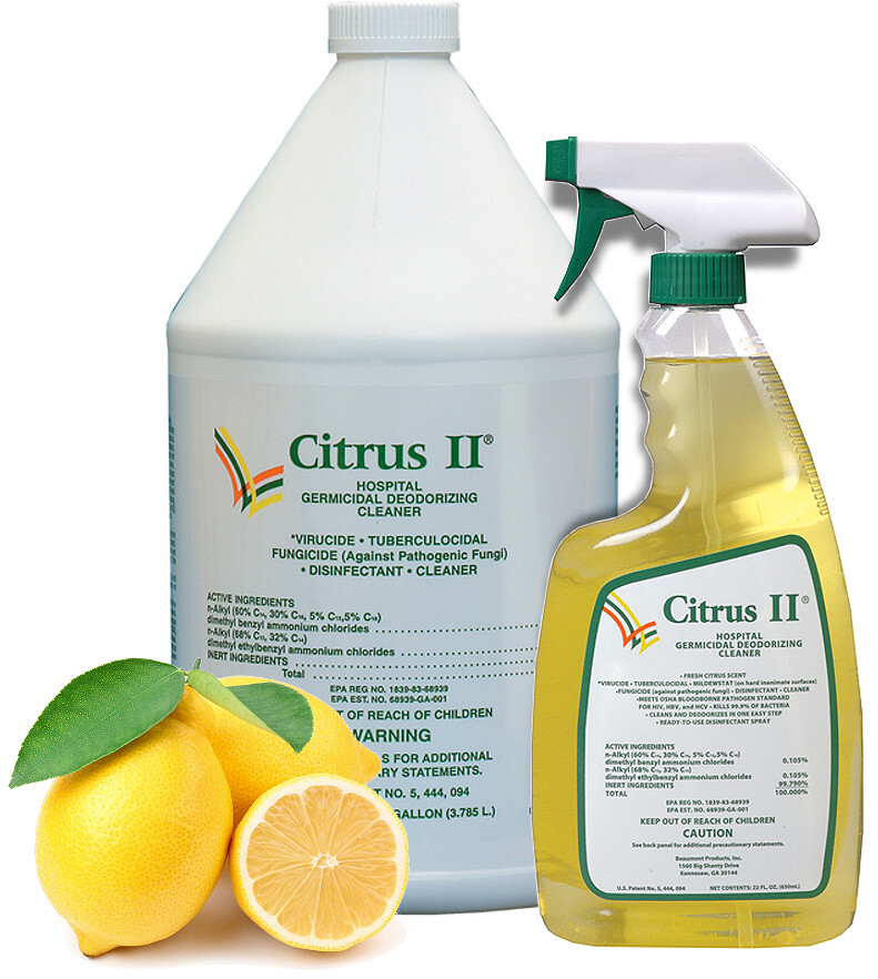 citrus 2 hospital germicidal deodorizing cleaner