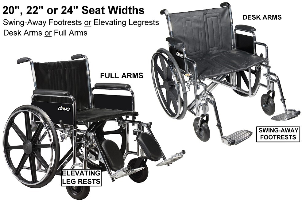 Sentra Bariatric Size Wheelchairs