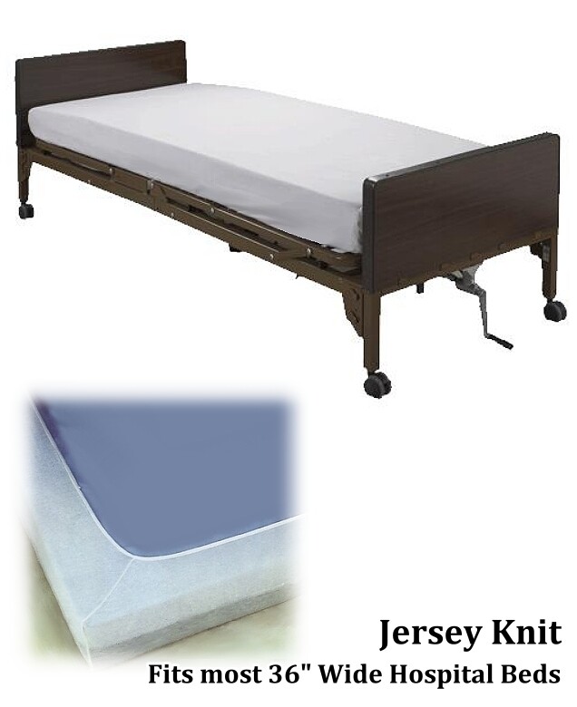 jersey knit hospital bed sheets