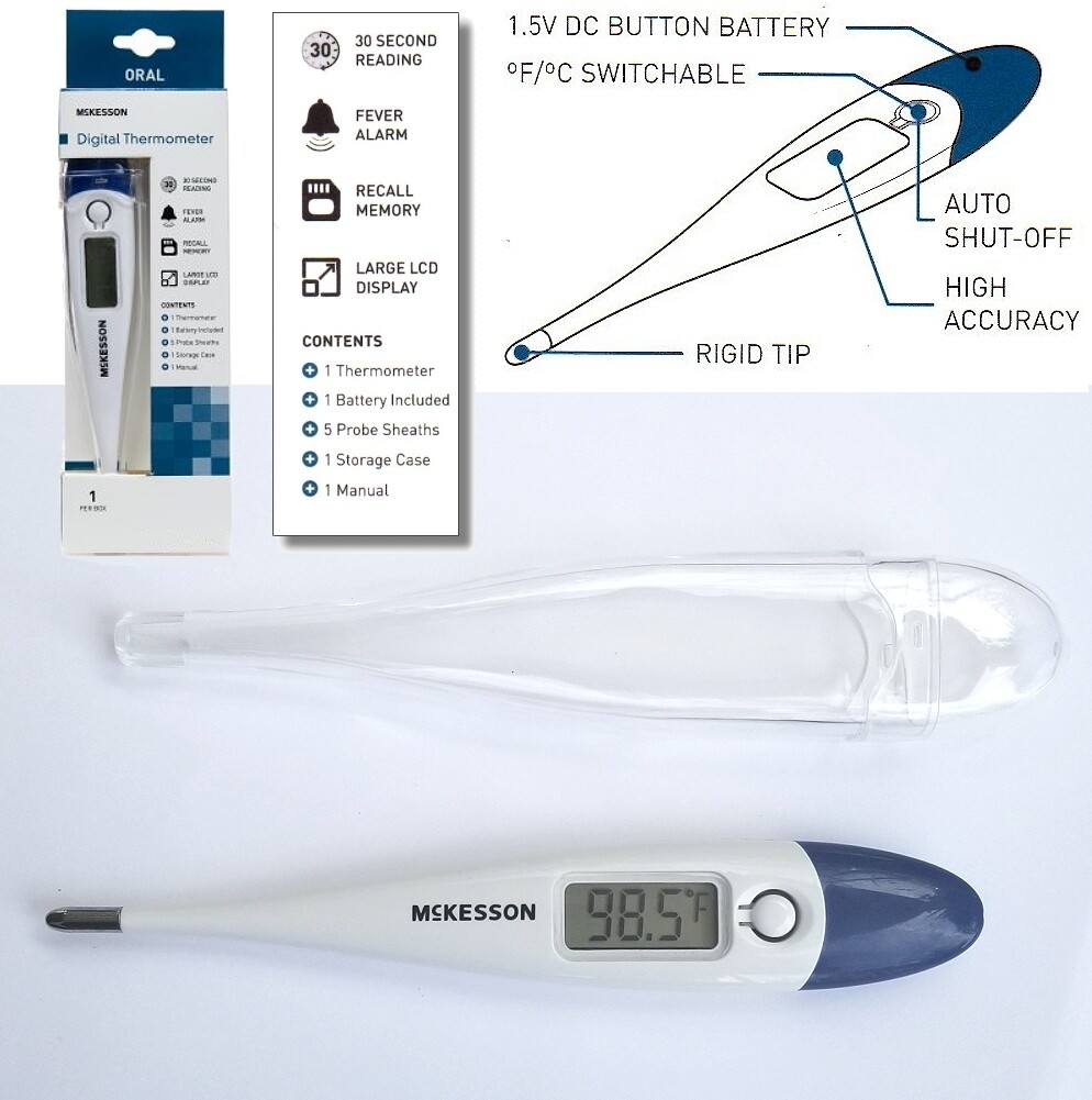 Digital Thermometer for Low Vision