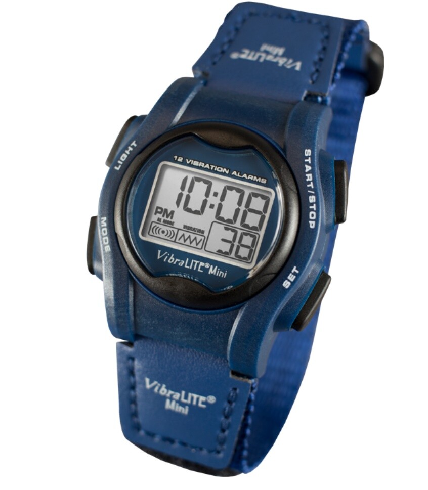 Vibralite Mini Vibrating Watch Blue