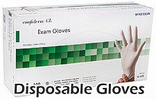 Disposable Medical Exam Gloves