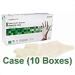 Latex Powder-Free Exam Gloves (10 Boxes/Case) - Medium
