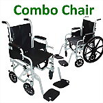 Poly-Fly Convertible Wheelchair Transport Chair