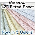 Bariatric Deluxe Knit Fitted Hospital Sheet, 42 x 82