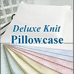Deluxe Knit Pillowcase, Standard Size