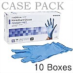 Nitrile Powder-Free Exam Gloves, 10 Boxes/Case, X-Large