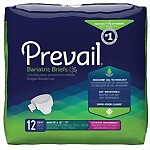 Prevail® Bariatric A 2X Ultimate Absorbency Briefs (Fits 62"-73")