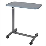 Composite Plastic Top Overbed Table, H-Base