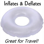 16" Inflatable Vinyl Donut Cushion (Invalid Ring)