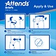 Attends Briefs with Ultimate Absorbency