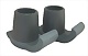 Durable Plastic walker ski glides
