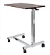 C Base Overbed Table and Wheelchair