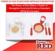 High Contrast Red Dishes to help with Eating for those with Dementia or Alzheimers