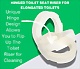 Toilet Seat Riser with Hinge