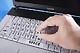 Large Print High Contrast Laptop Stickers Viziflex