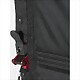 Fold down back transport chair