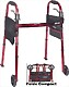 Folding Travel Walker with Wheels