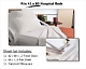 Bariatric Percale hospital sheet set