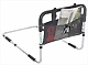 adjustable bed rail with pouch storage