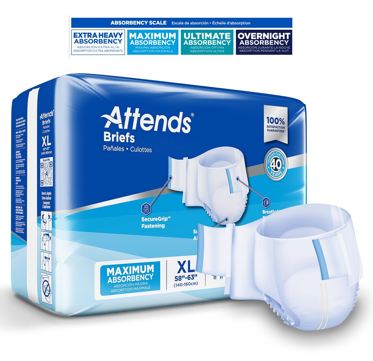 Attends Maximum Absorbency Briefs