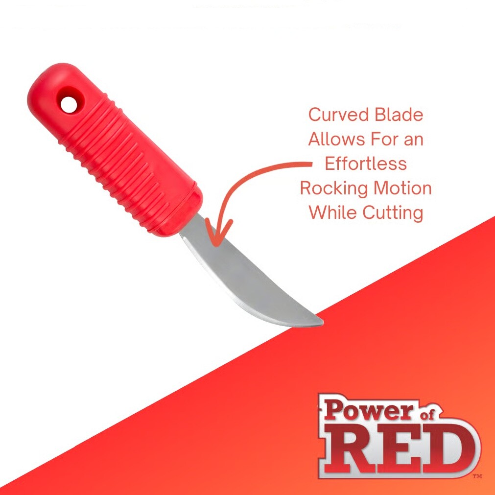 Rocker Knife with Built Up Handle for Alzheimers or Seniors