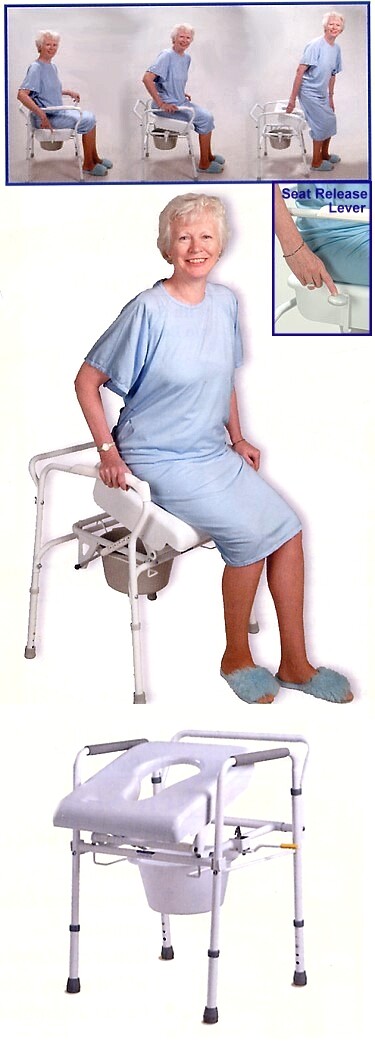 uplift lifting commode chair