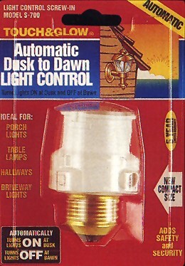 dusk to dawn control screws in