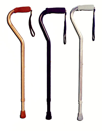 offset handle canes