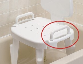 Arms for Premium Series Bath Bench