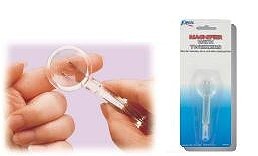 magnifier with tweezers