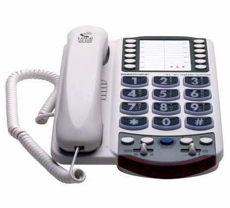XL40 big button amplified phone