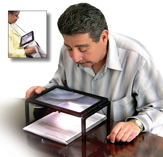 lighted stand magnifier