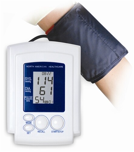 Arm Cuff Blood Pressure Monitor