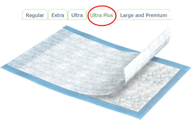 harmanie ultra plus disposable underpads