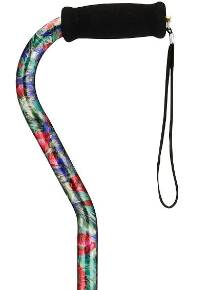 Canterbury Adjustable Offset Handle Cane