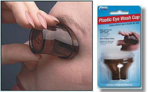 plastic eyewash cup