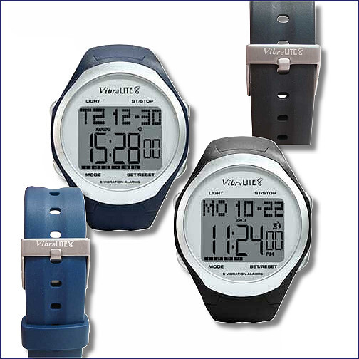 VibraLite 8 Vibrating Watches with Large Display