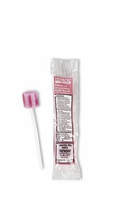 Toothette® Untreated Foam Oral Swabstick, 250/Box