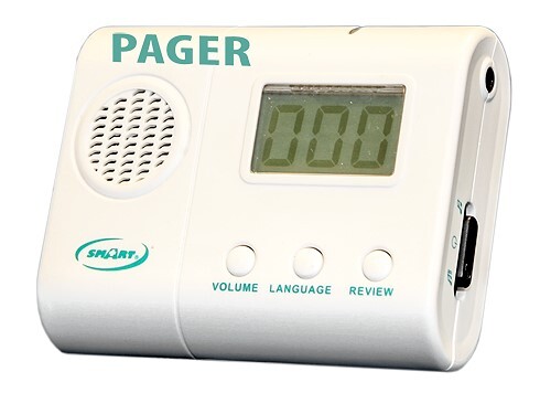 Wireless Pager for Cordless Fall Monitor System