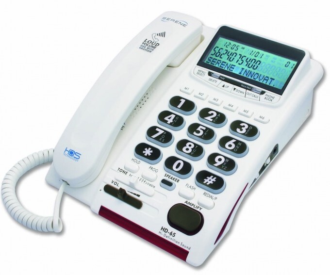 Serene Innovations HD-65 Big Button Amplified Phone