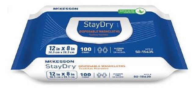 Stay Dry Wet Wipes