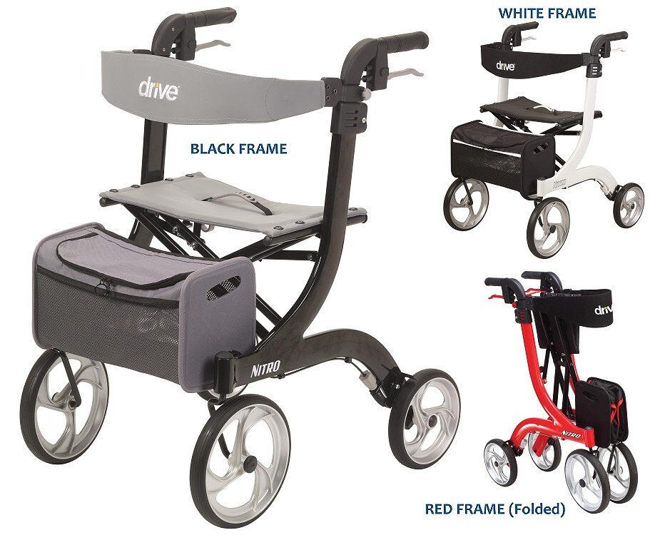 Nitro Rollators for Shorter Users